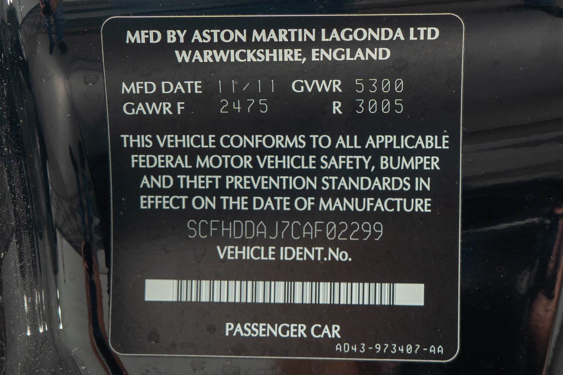 Used 2012 Aston Martin Rapide RWD image 20