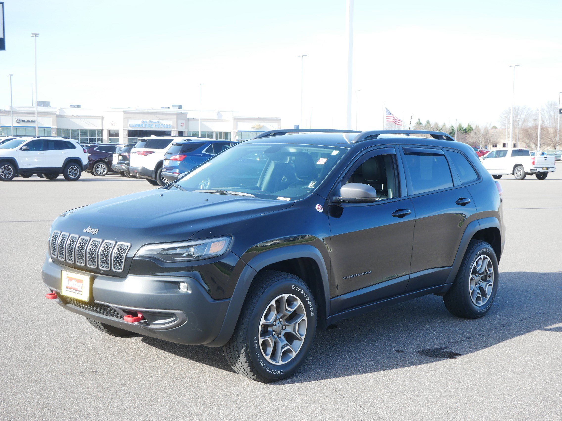 Used 2020 Jeep Cherokee Trailhawk w/ Cold Weather Group image 3