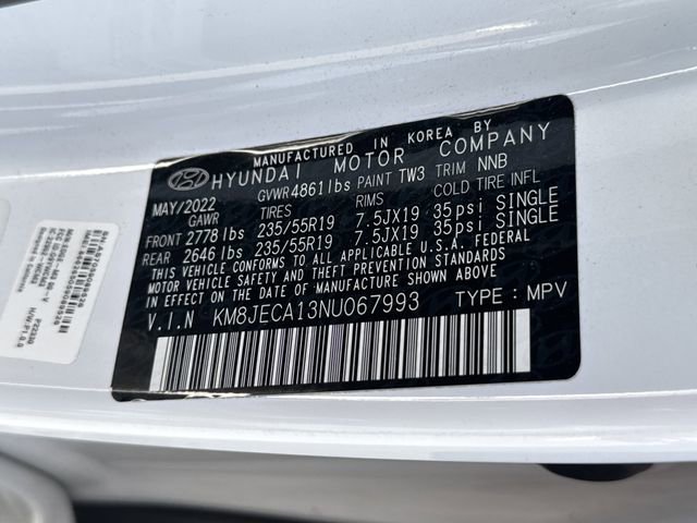 Certified 2022 Hyundai Tucson Limited w/ Cargo Package image 34