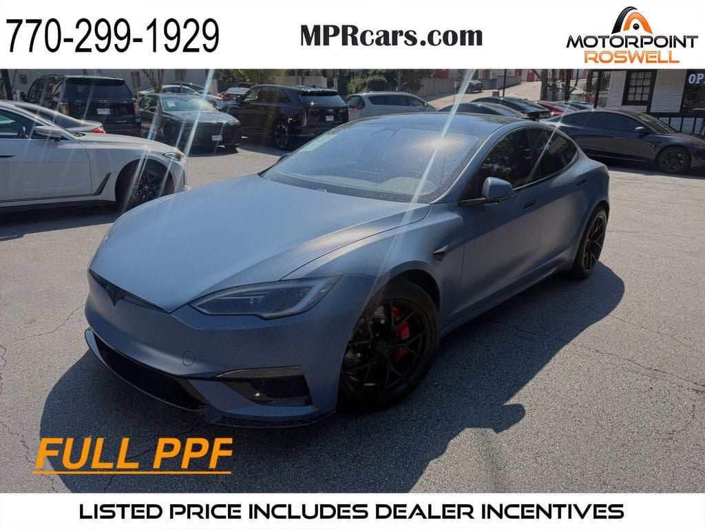 Used 2026 Tesla Model S Plaid AWD/4WD image 1