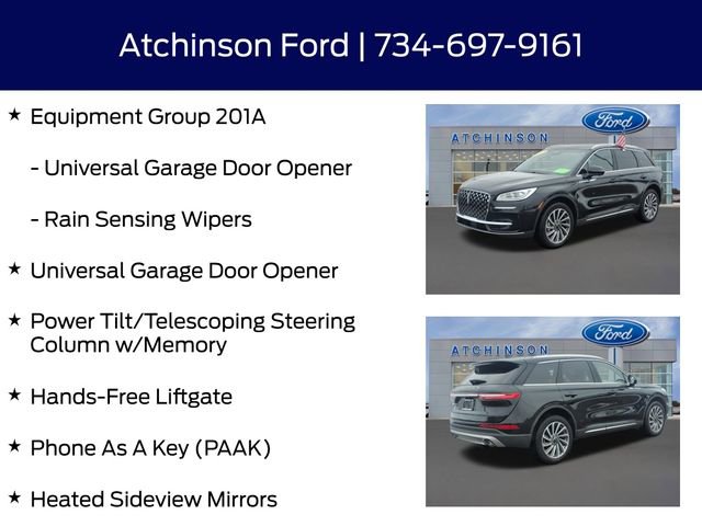 Used 2023 Lincoln Corsair Reserve w/ Equipment Group 201A image 16