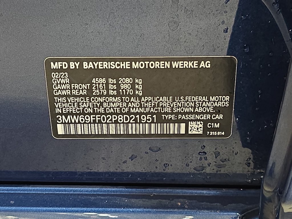 Certified 2023 BMW 330i Sedan w/ Premium Package RWD image 33