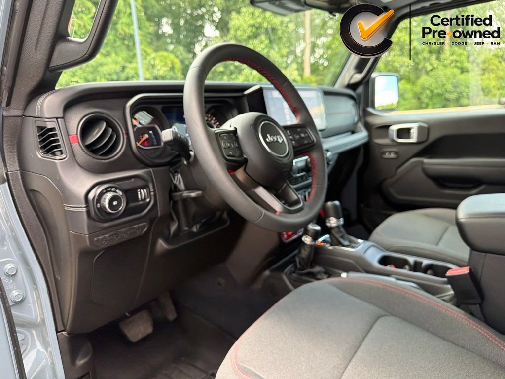Certified 2024 Jeep Wrangler Unlimited Rubicon w/ XTREMEE 35" Tire Package AWD/4WD image 51