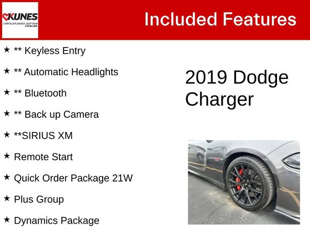 Used 2019 Dodge Charger Scat Pack w/ Dynamics Package RWD image 5