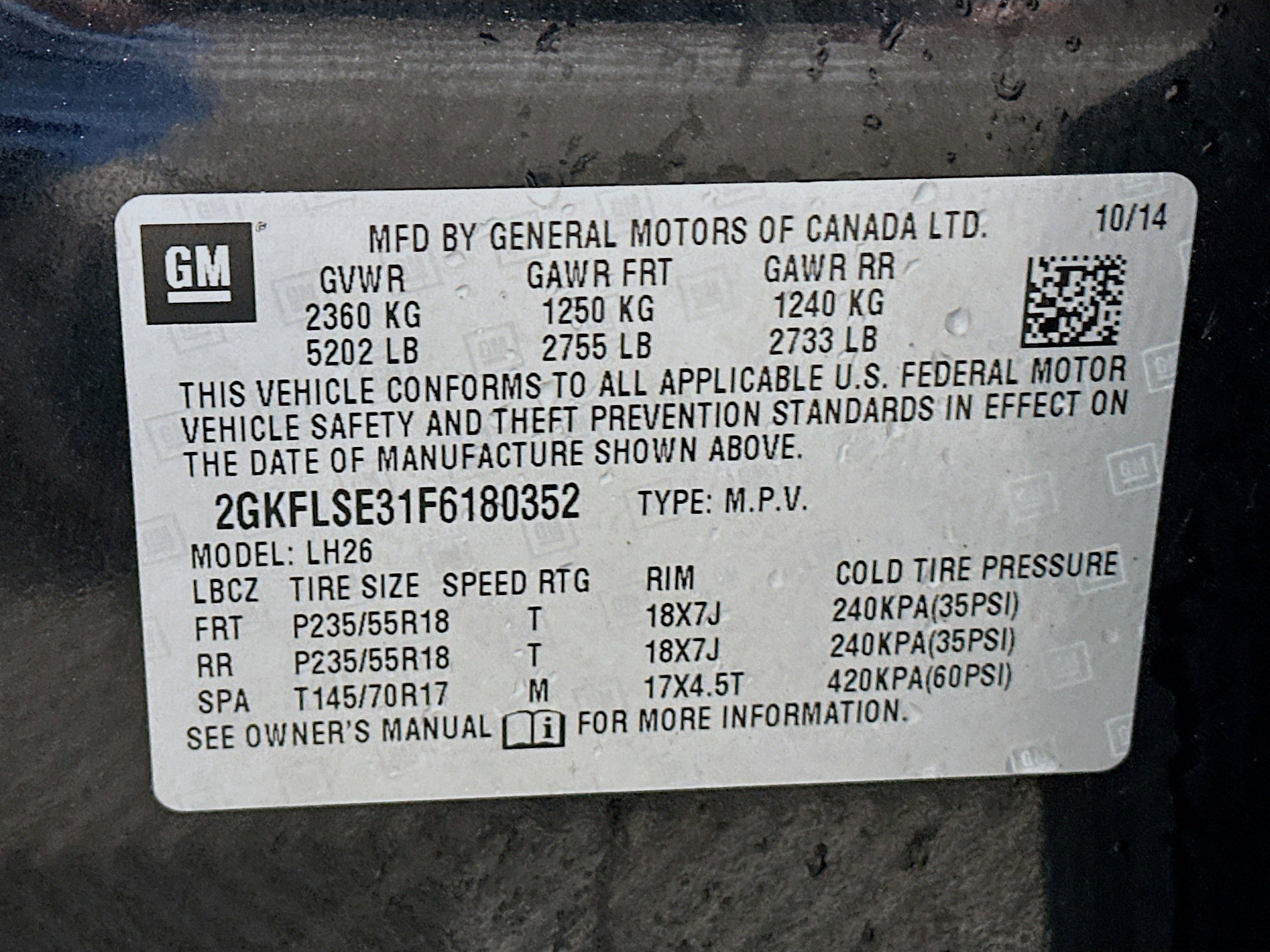 Used 2015 GMC Terrain SLT w/ Open Road Package image 12