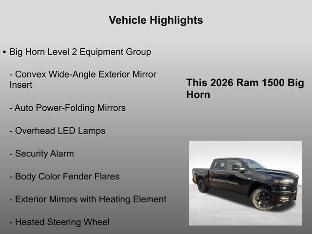 New 2026 RAM 1500 Big Horn/Lone Star image 20