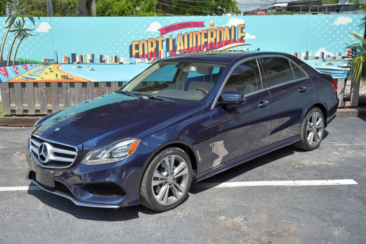 Used 2014 Mercedes-Benz E 350 Sedan w/ Premium 1 Package image 1