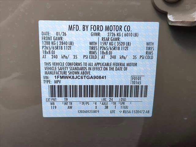 New 2026 Ford Explorer Tremor w/ Tremor Ultimate Package image 17