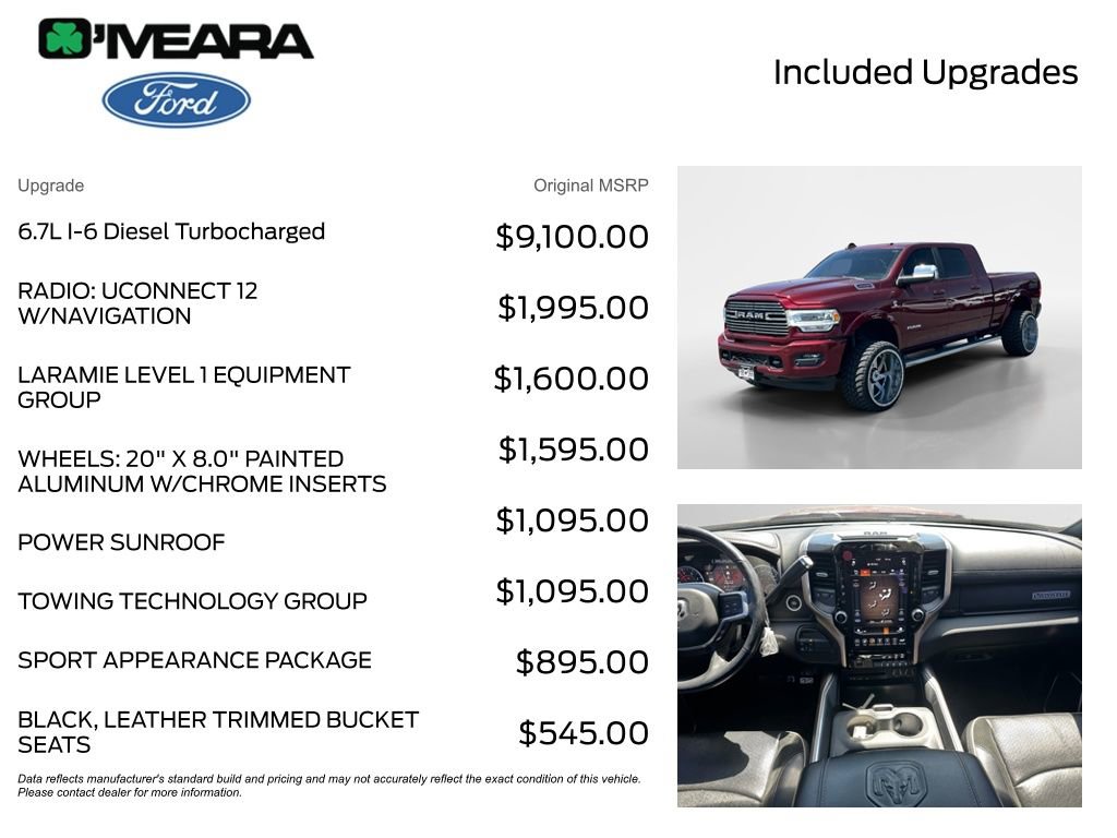 Used 2019 RAM 2500 Laramie AWD/4WD image 4