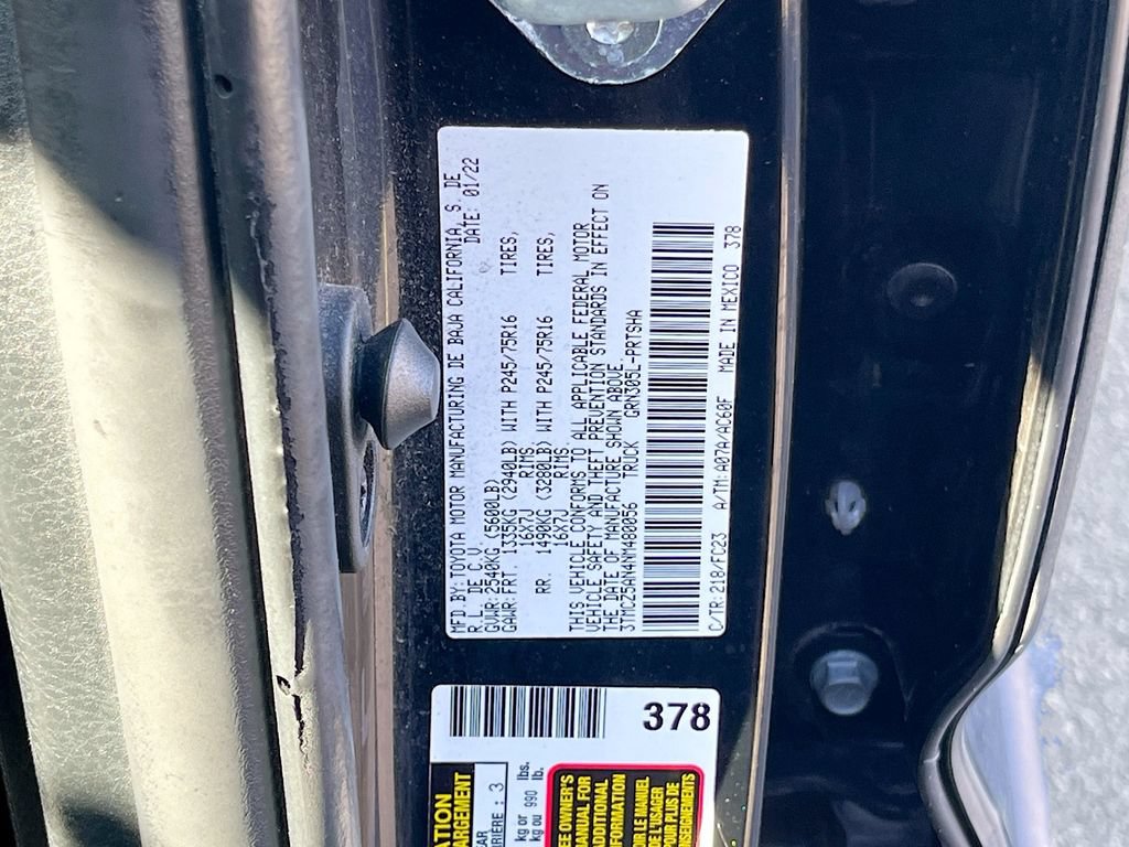 Used 2022 Toyota Tacoma SR5 w/ Technology Package AWD/4WD image 28