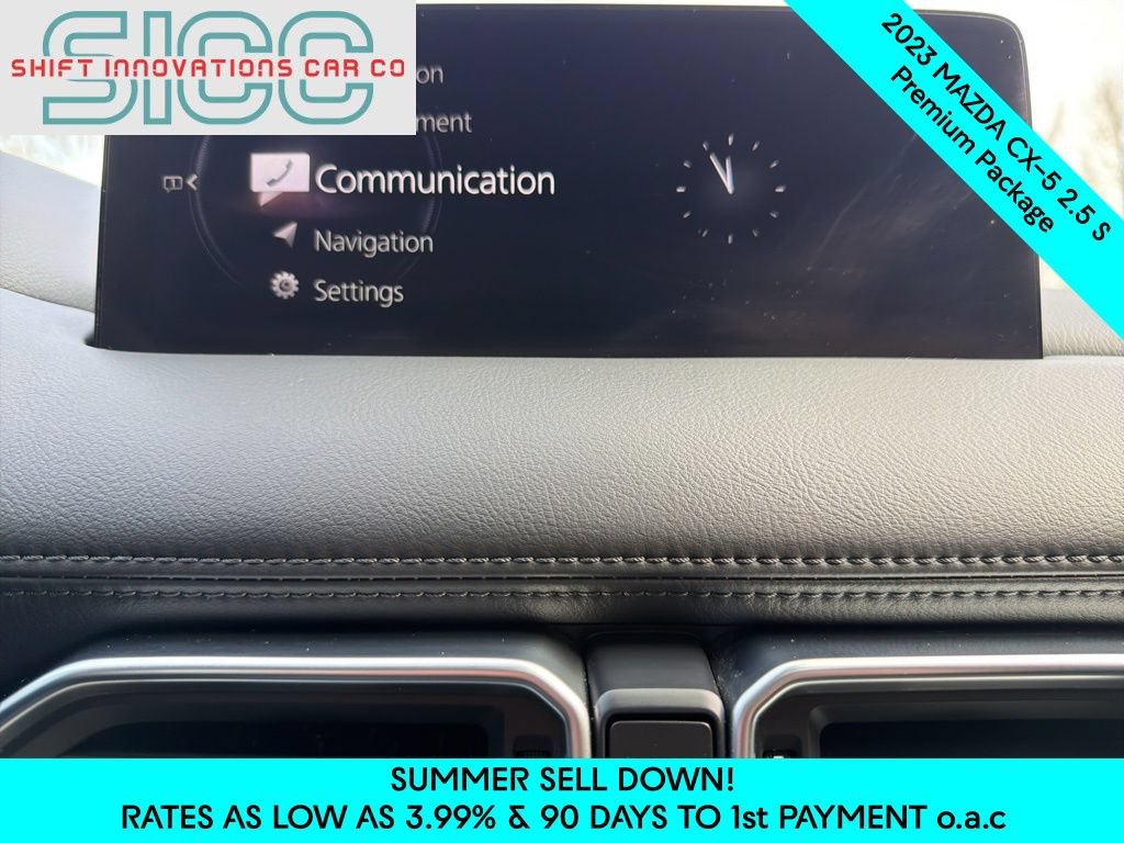 Used 2023 MAZDA CX-5 AWD 2.5 S w/ Premium Package image 16