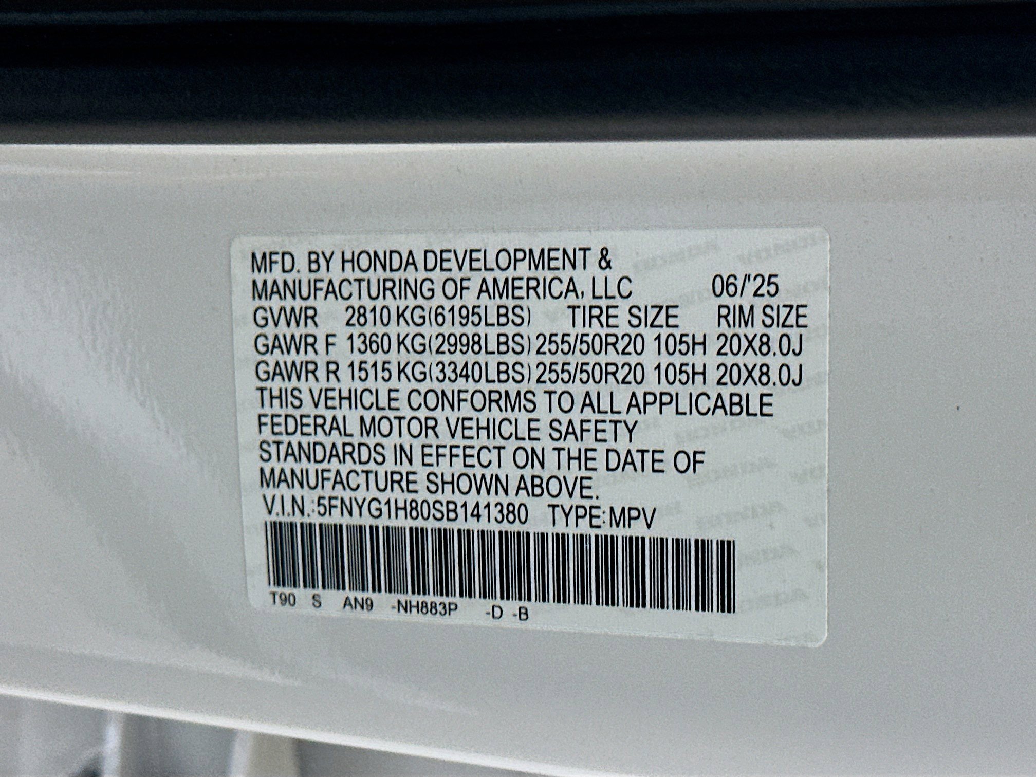 Used 2025 Honda Pilot Elite image 12