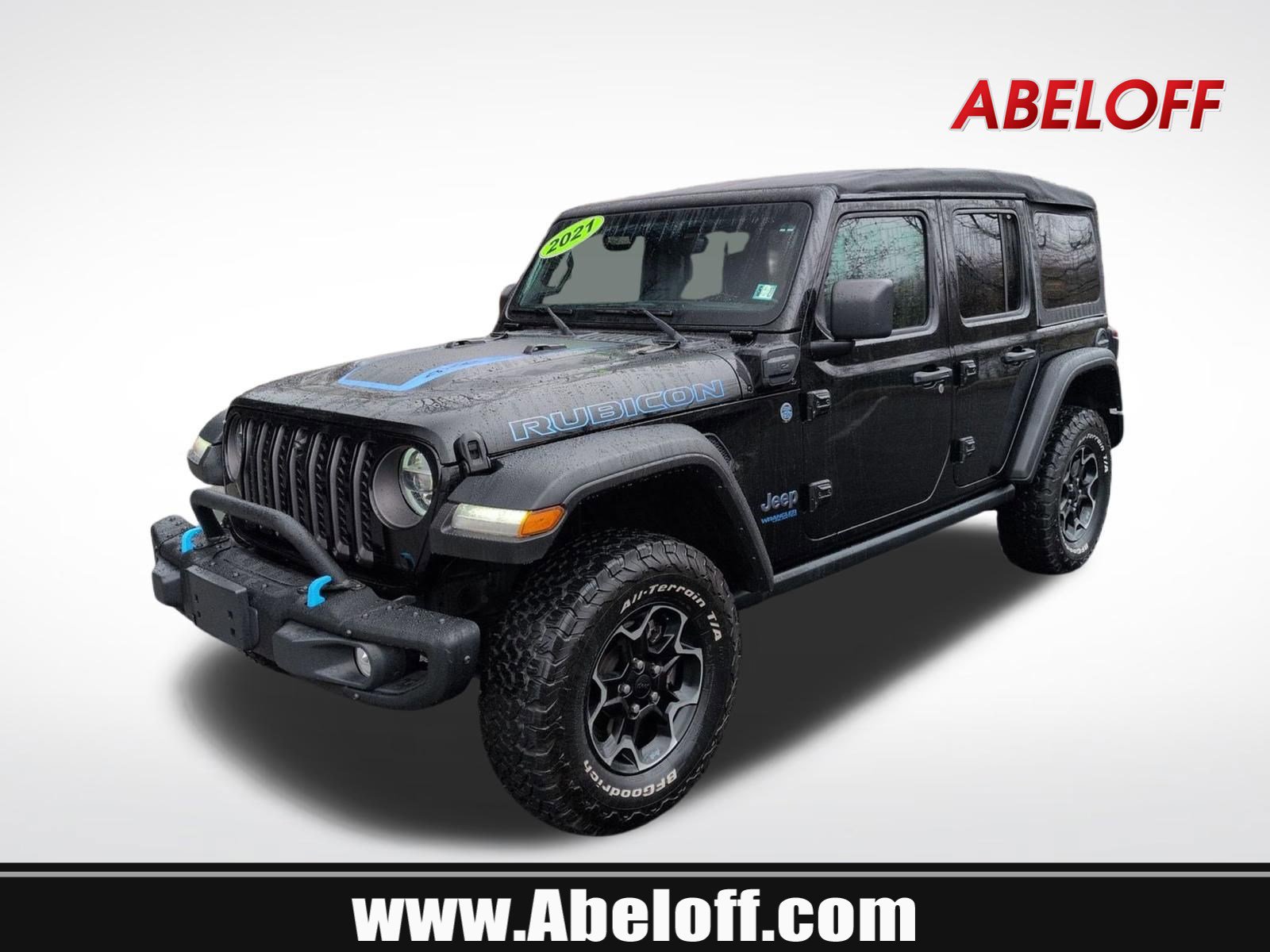 Used 2021 Jeep Wrangler Unlimited Rubicon 4xe w/ Steel Bumper Group image 1