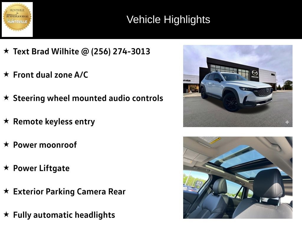 Certified 2024 MAZDA CX-50 AWD 2.5 S w/ Premium Package image 7