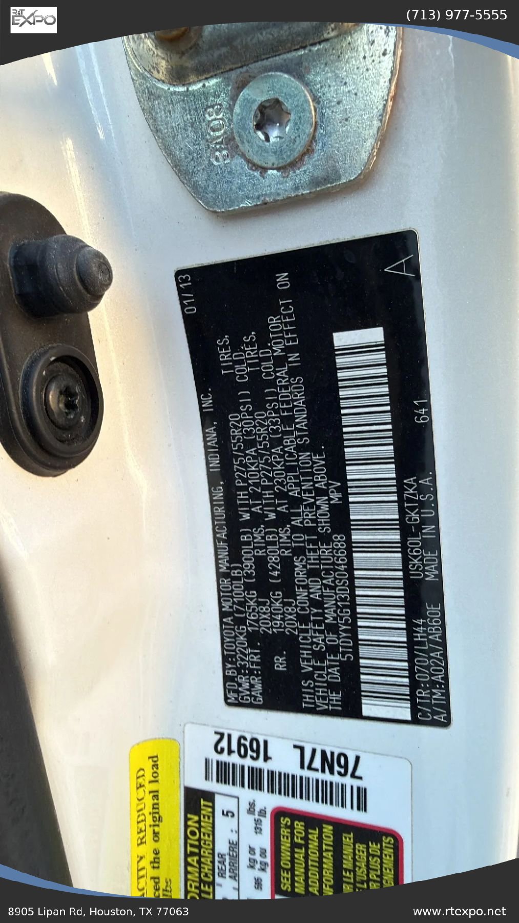 Used 2013 Toyota Sequoia Platinum RWD image 56