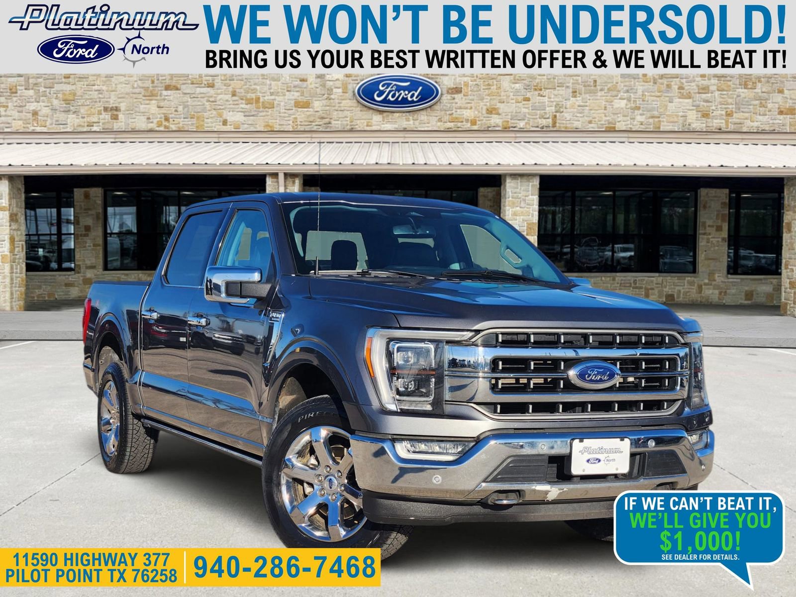 Used 2023 Ford F150 Lariat w/ Equipment Group 502A High 360° Tour