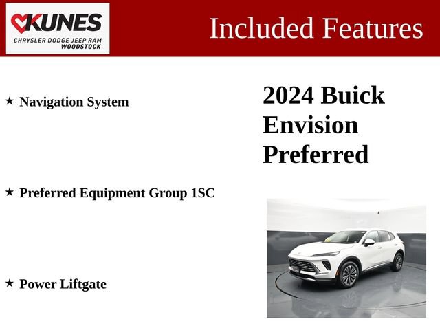 Used 2024 Buick Envision Preferred AWD/4WD image 3