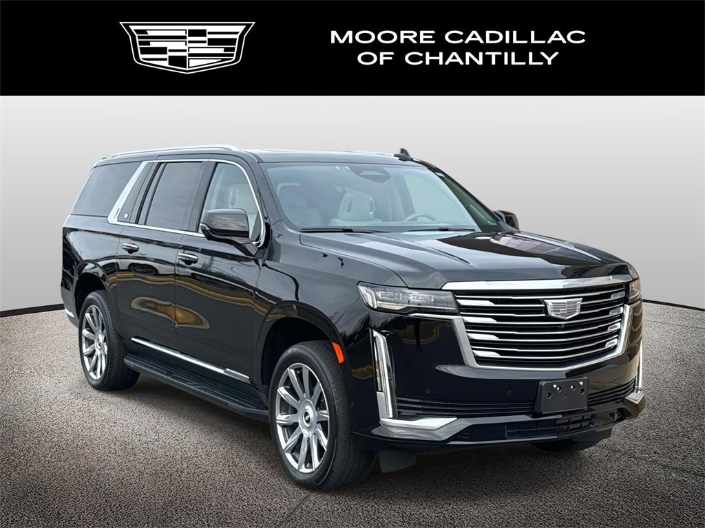 Used 2022 Cadillac Escalade ESV Premium Luxury Platinum video 1