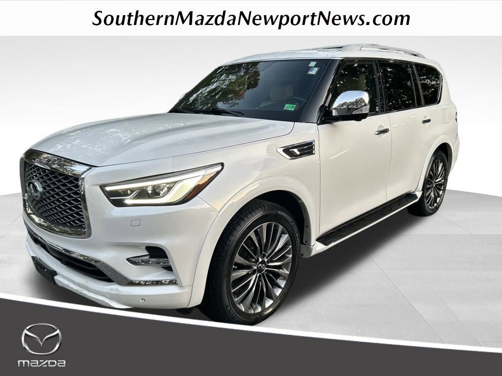 Used 2021 INFINITI QX80 Sensory w/ All-Season Package
