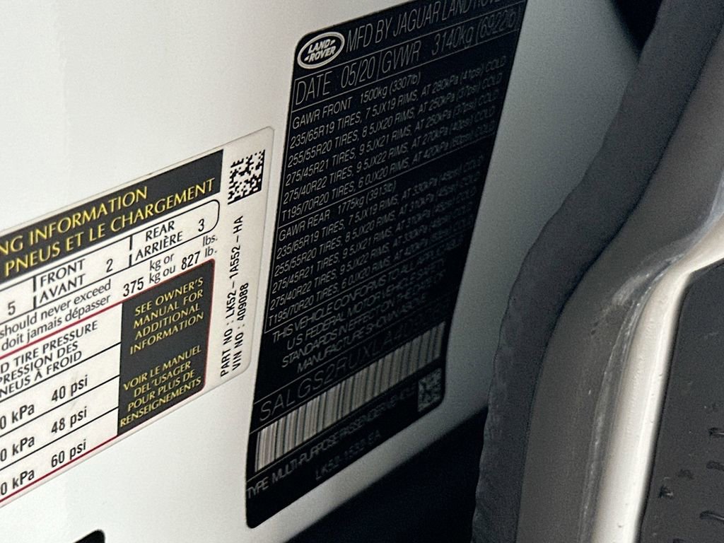 Used 2020 Land Rover Range Rover HSE image 35