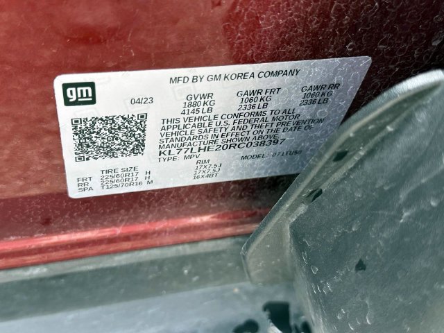 Certified 2024 Chevrolet Trax LT w/ Driver Confidence Package FWD image 32