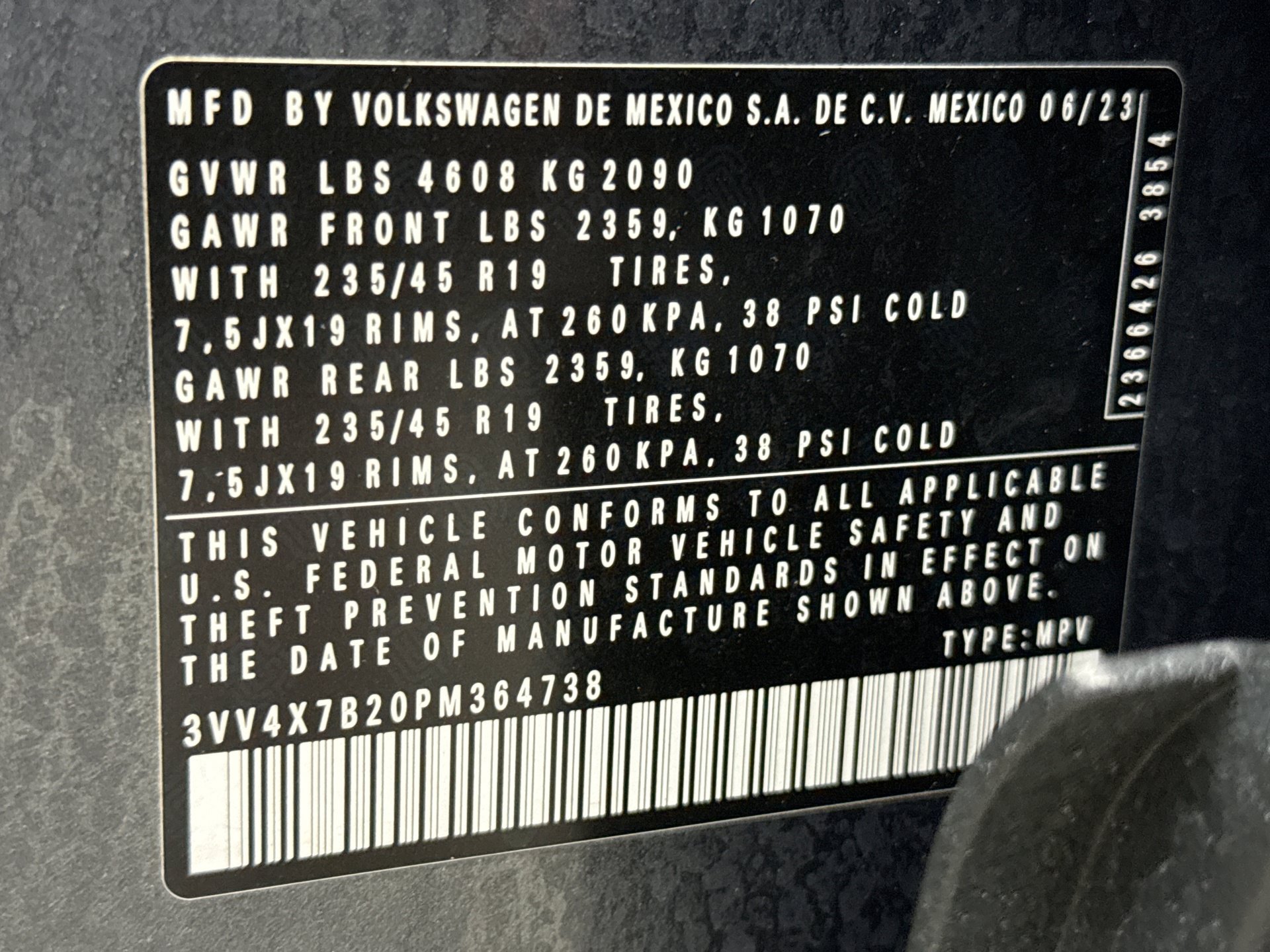 Used 2023 Volkswagen Taos SEL AWD/4WD image 21