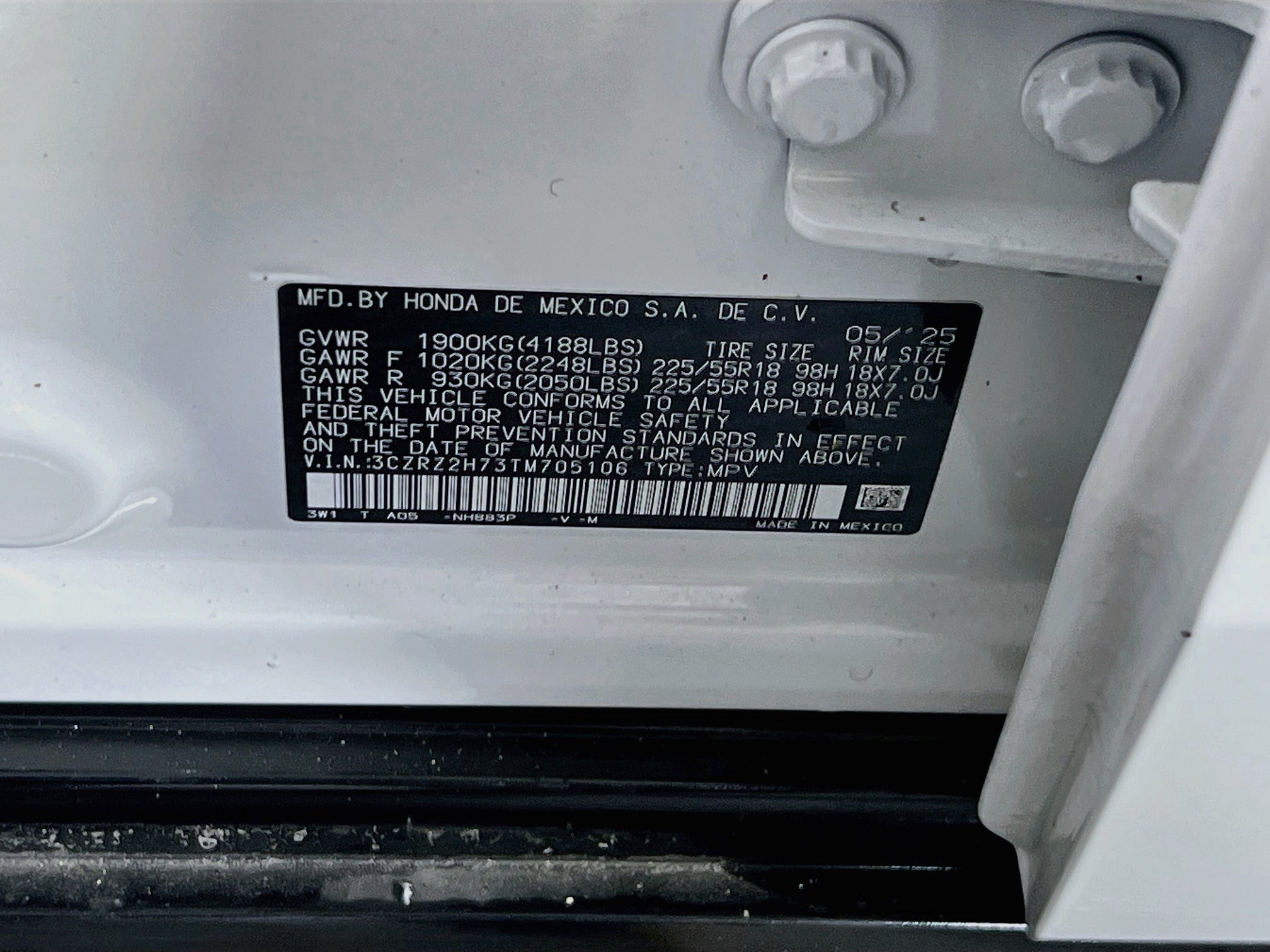 Used 2026 Honda HR-V EX-L image 30