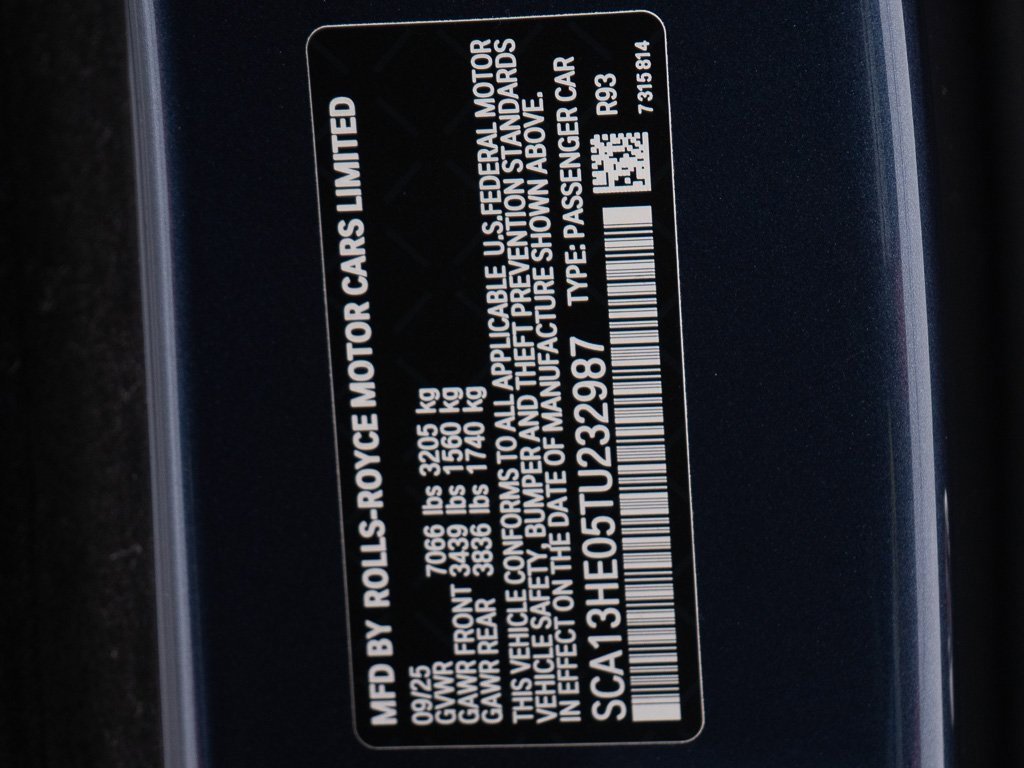 New 2026 Rolls-Royce Phantom Sedan image 57