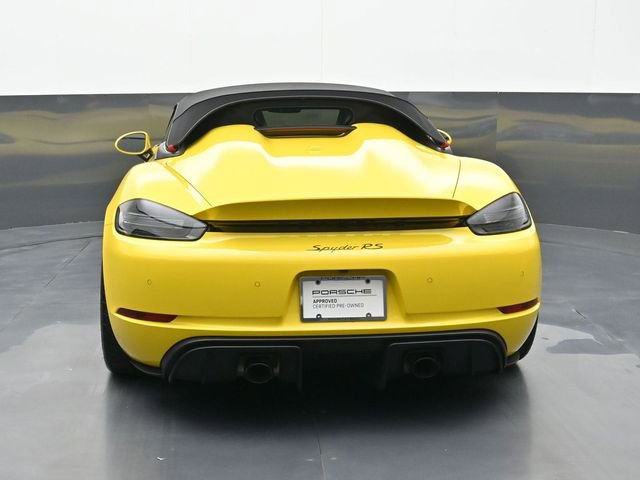 Certified 2025 Porsche 718 Boxster Spyder RS w/ Light Design Package RWD image 17