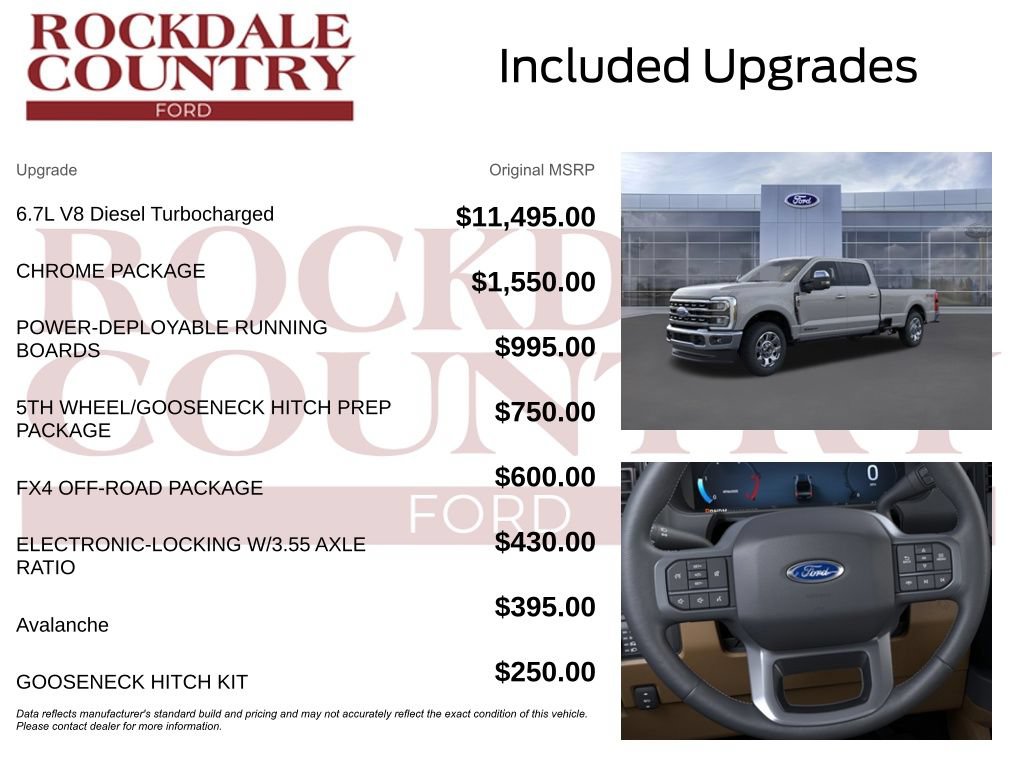 New 2026 Ford F350 Lariat w/ Chrome Package AWD/4WD image 5
