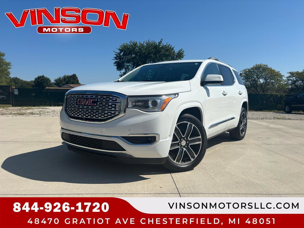 Used 2019 GMC Acadia Denali w/ Technology Package