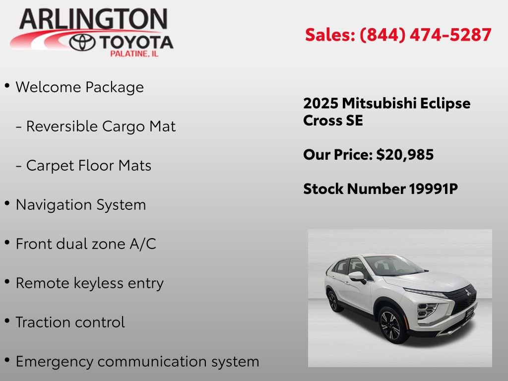Used 2025 Mitsubishi Eclipse Cross SE AWD/4WD video 2