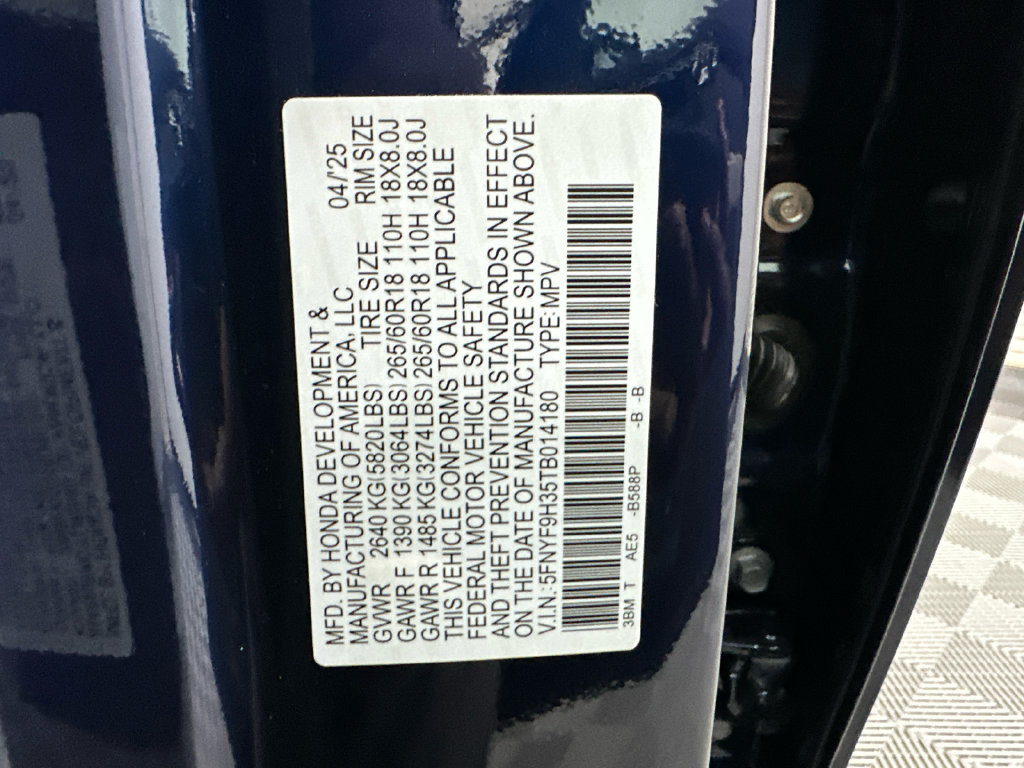 New 2026 Honda Passport RTL image 33