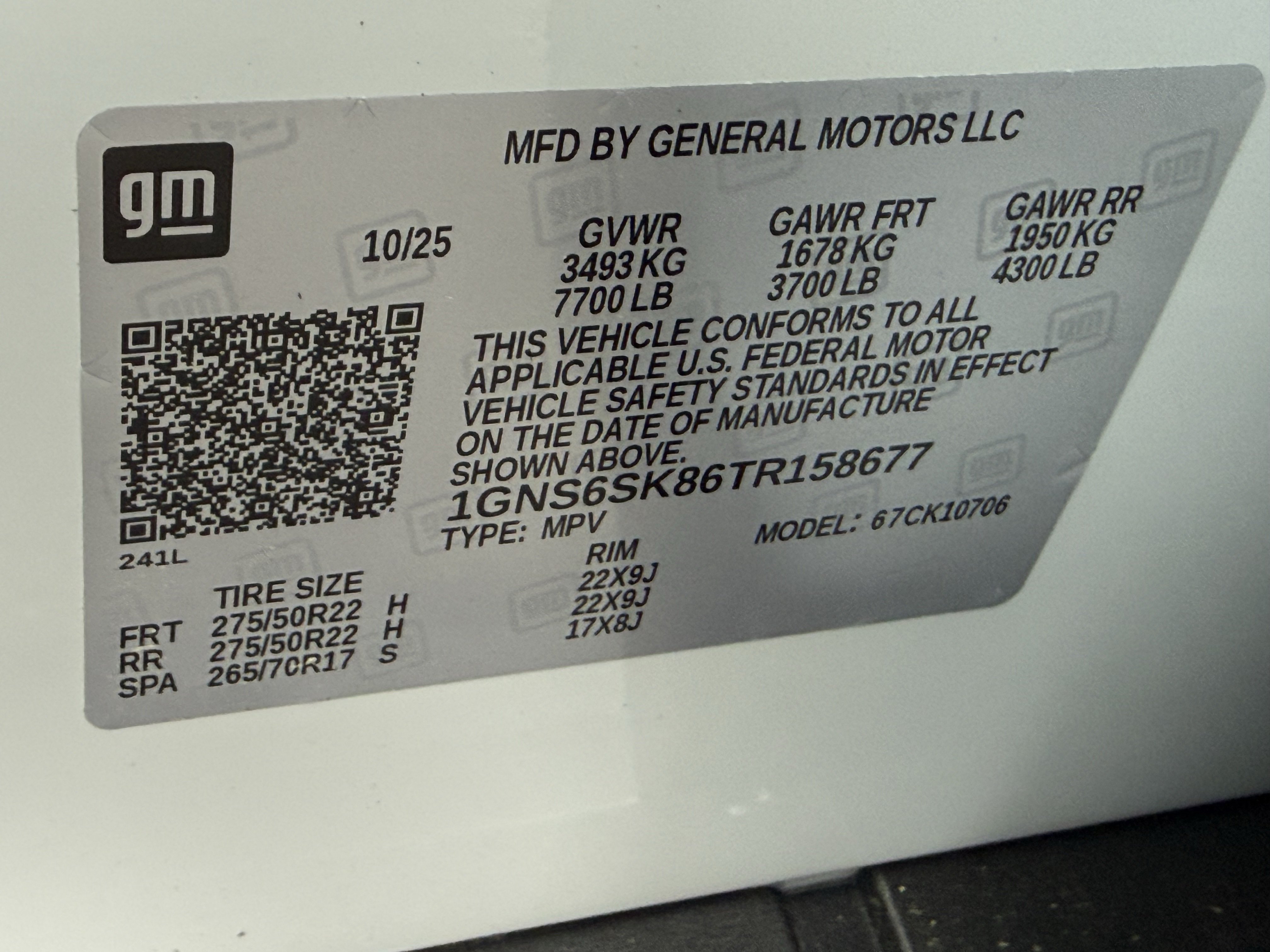 New 2026 Chevrolet Tahoe Premier w/ Sun And Tow Package AWD/4WD image 36