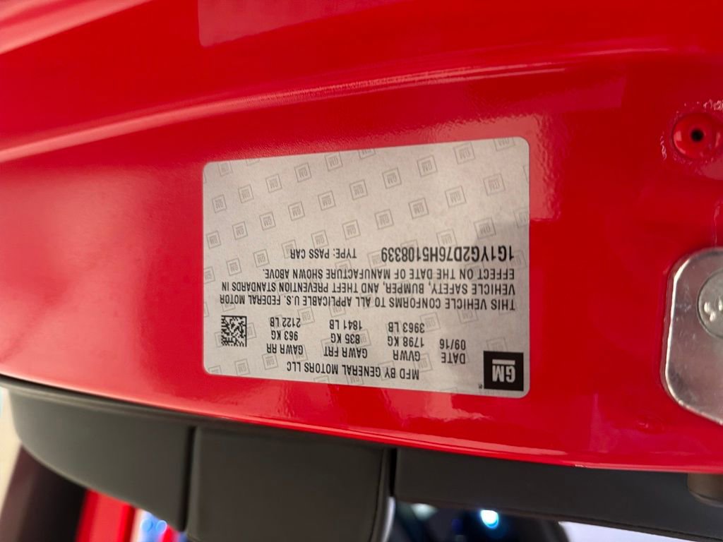 Used 2017 Chevrolet Corvette Stingray Coupe image 14