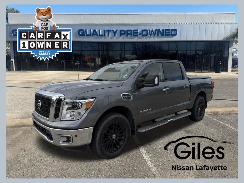 Used 2017 Nissan Titan SL w/ SL Towing Convenience Package AWD/4WD image 1