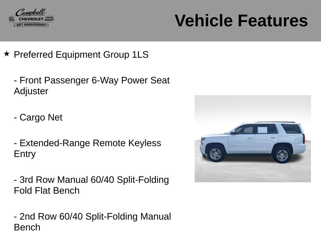 Used 2020 Chevrolet Tahoe LS AWD/4WD image 5