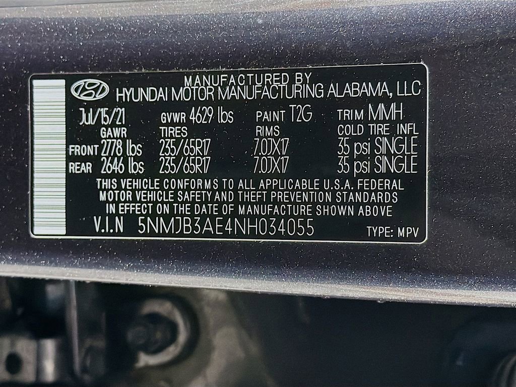 Used 2022 Hyundai Tucson SEL w/ Cargo Package FWD image 34