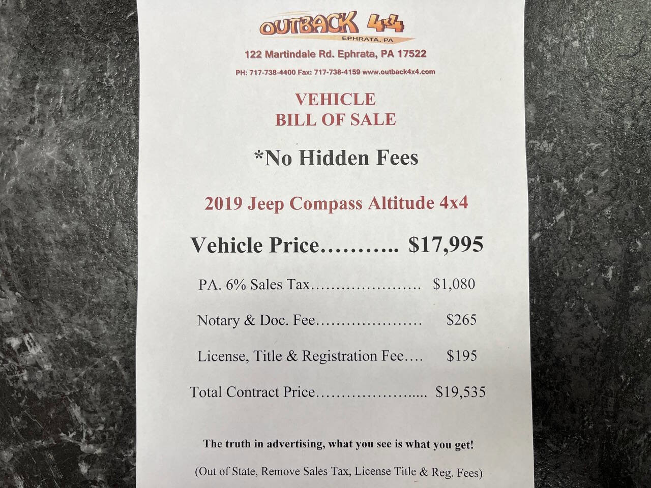 Used 2019 Jeep Compass Latitude image 2