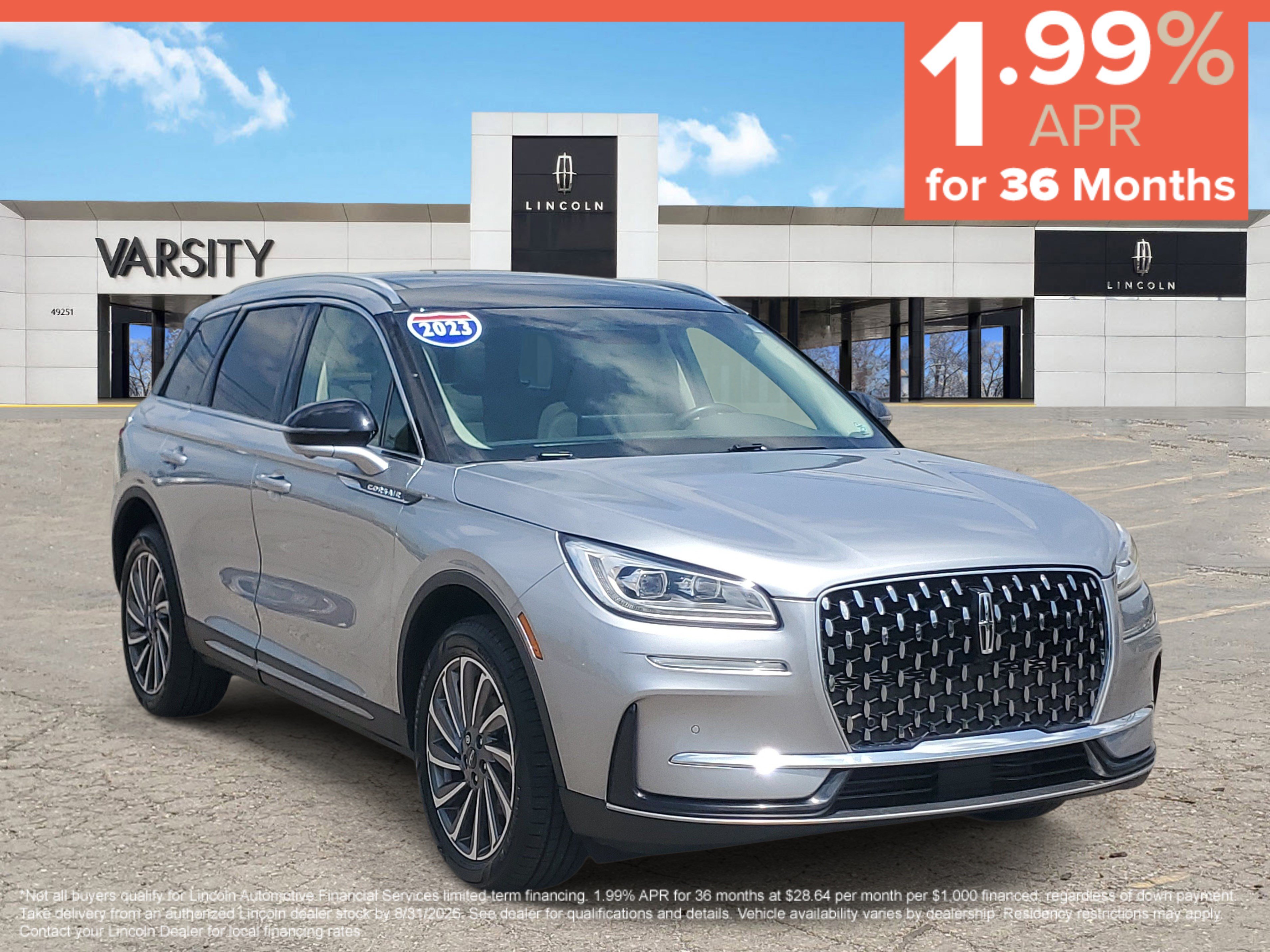 Certified 2023 Lincoln Corsair Reserve w/ Equipment Group 201A