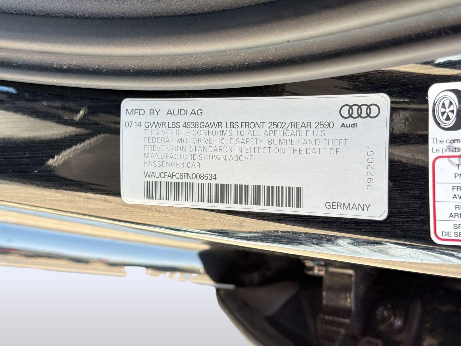 Used 2015 Audi A6 2.0T Premium FWD image 21