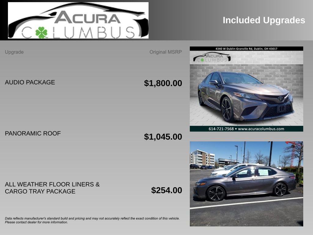 Used 2018 Toyota Camry XSE w/ Audio Package image 6
