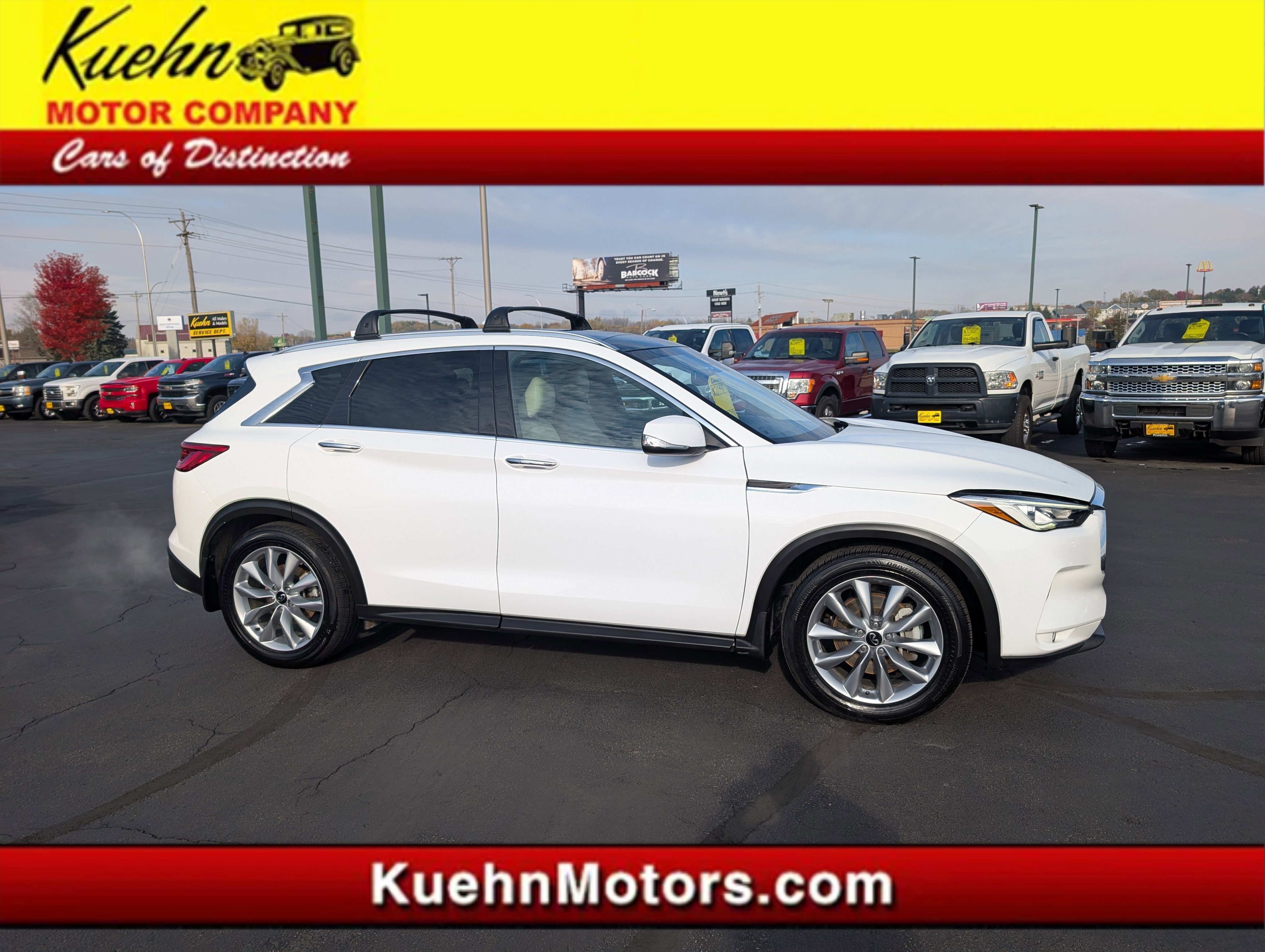Used 2020 INFINITI QX50 Luxe w/ Navigation Package