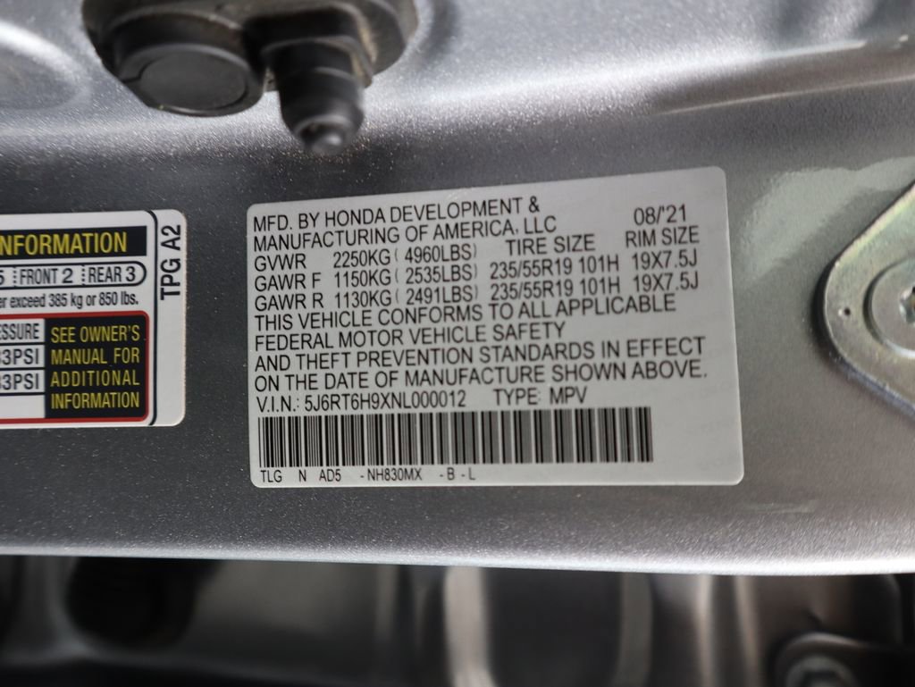 Used 2022 Honda CR-V Touring image 36