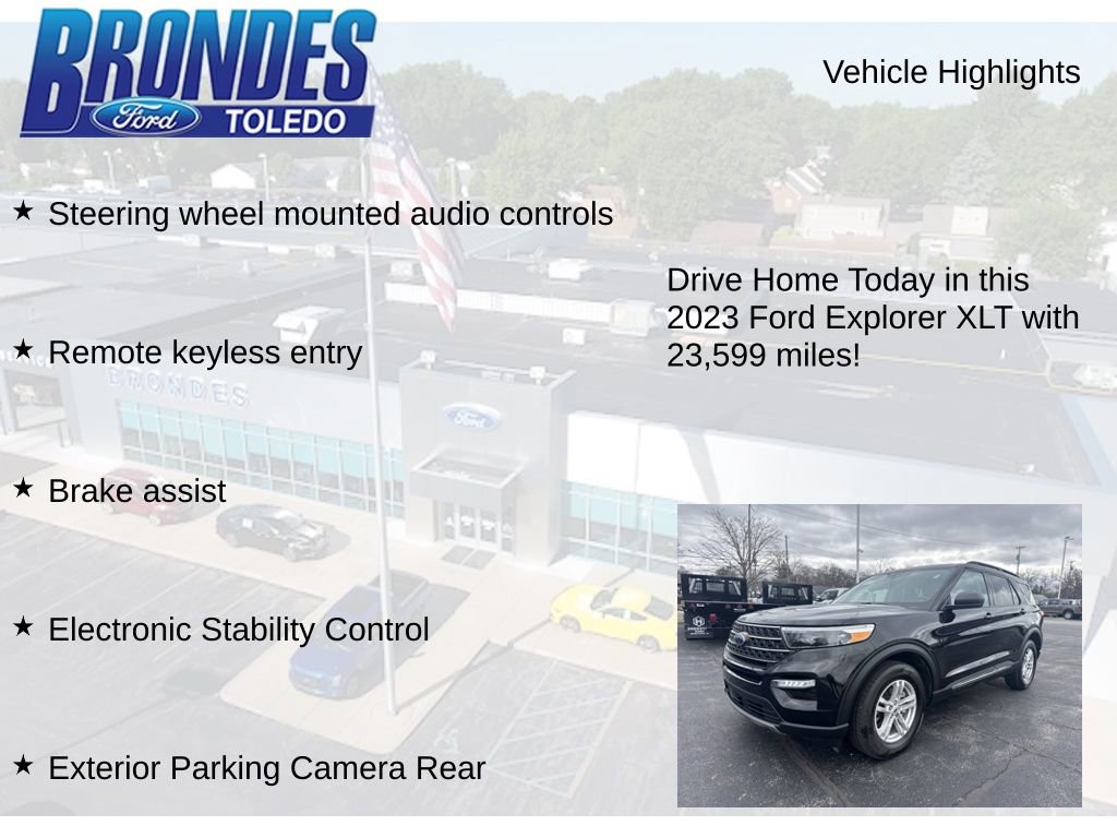 Used 2023 Ford Explorer XLT w/ Equipment Group 202A image 17