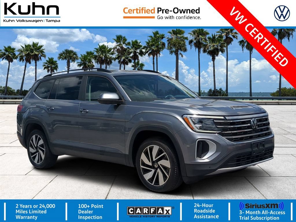 Used 2024 Volkswagen Atlas SE AWD/4WD image 1