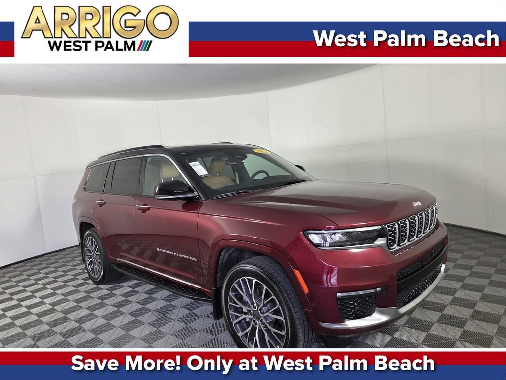 Certified 2025 Jeep Grand Cherokee L Summit AWD/4WD image 1