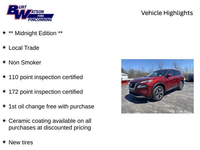 Used 2021 Nissan Rogue SV AWD/4WD image 8