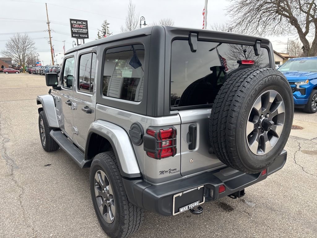 Used 2018 Jeep Wrangler Unlimited Sahara w/ Uconnect 4C Nav & Sound Group image 7