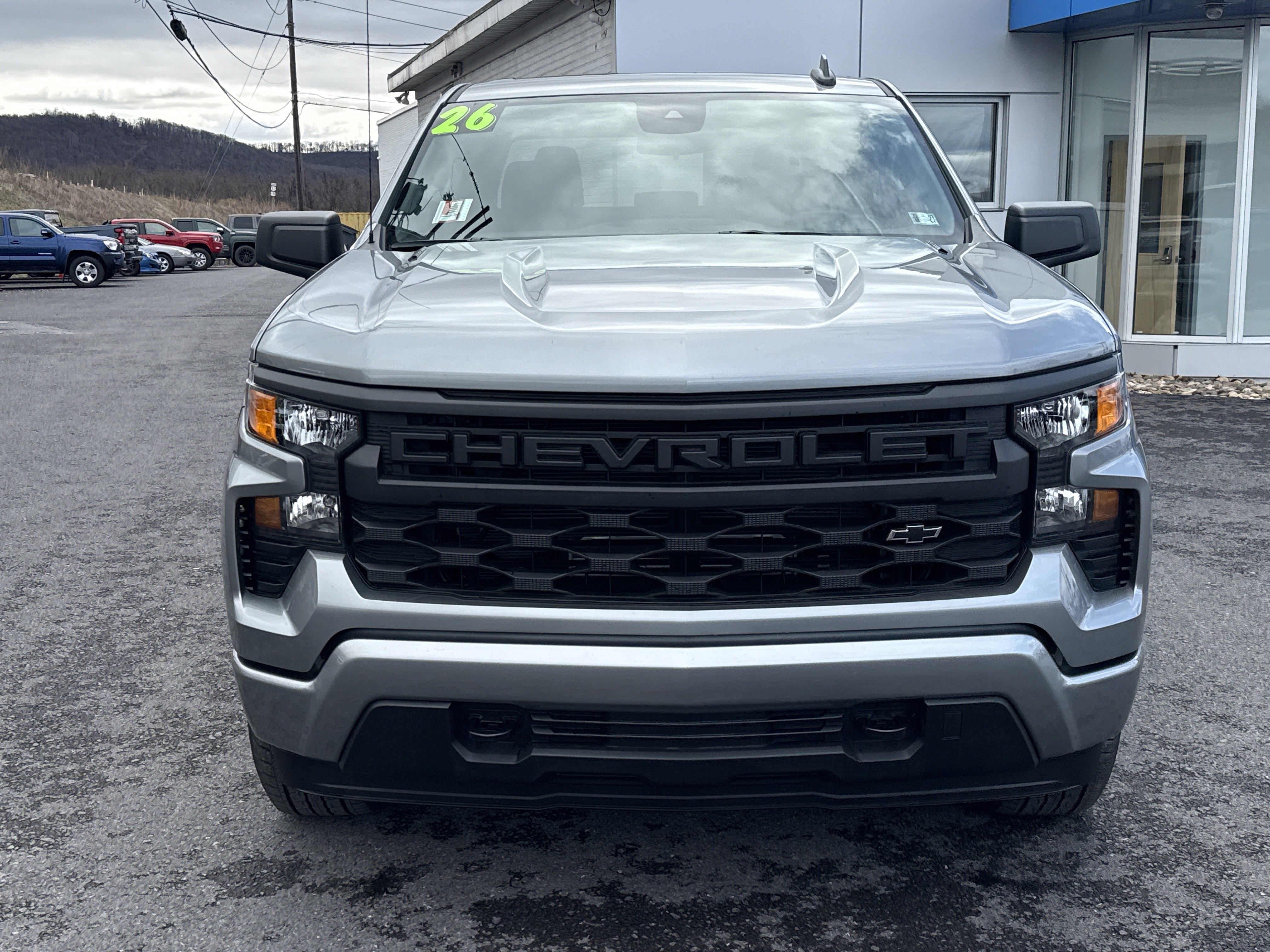 New 2026 Chevrolet Silverado 1500 Custom w/ LPO, Dark Essentials Package AWD/4WD image 8